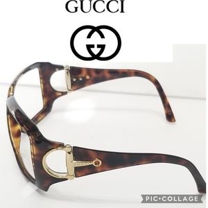 Authentic  vintage Gucci oversized Eyeglasses Frames